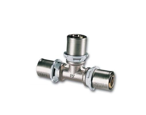 Lisovací T-kus redukovaný 40x40x32mm, Ivar 510119