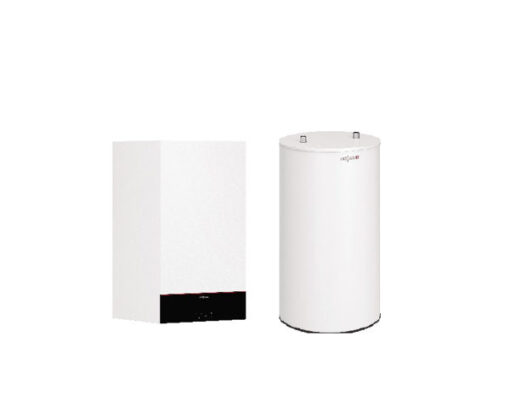 Viessmann zostava Vitodens 100-W plynový kondenzačný kotol 2,9-25KW so zásobníkom TÚV 120L, Z022939